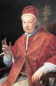 Retrat de Benet XIII, anomenat Papa Luna.
